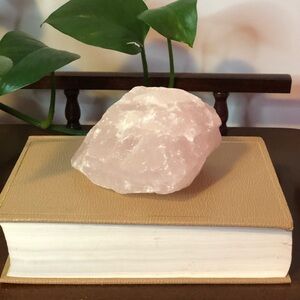 Rose Quartz Raw Crystal Decorative Stone